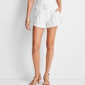 Jenner Naylor White Shorts-Size 10